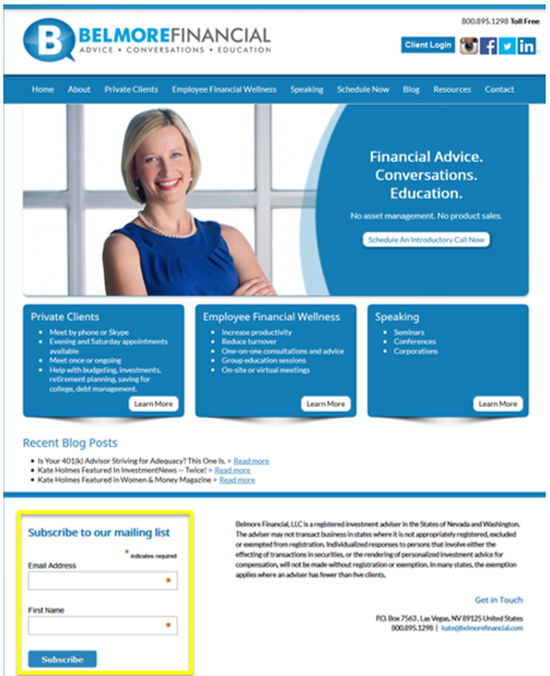 Financial Social Media Blog Image