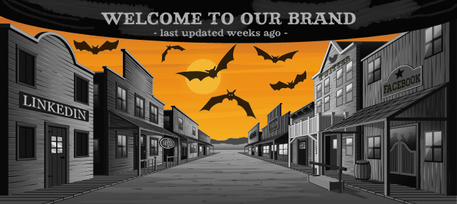 financial social media ghost town